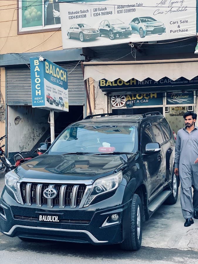 BALOUCH RENT A CAR service