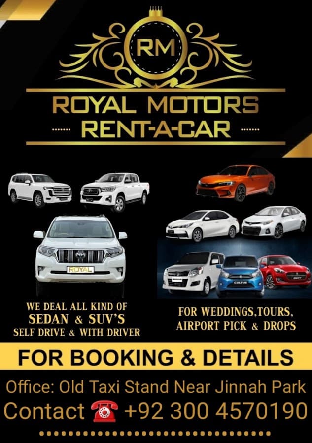 Royal Motors & Rent A Car Sheikhupura