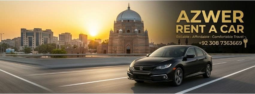 Azwer Rent A Car - Multan